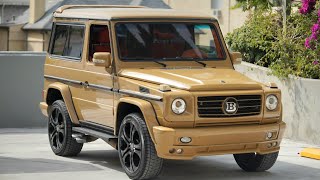 1986 G wagen test drive