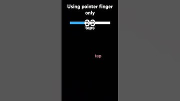 Using the pointer finger only #shorts