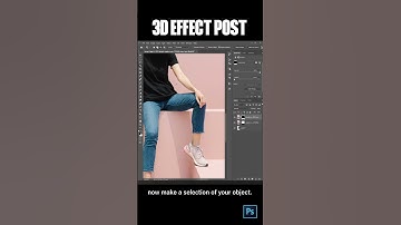 Easy way to make a 3D pop up Design in photoshop