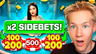 Doubling Side Bets Every Round On Blackjack! ($10,000+ win)