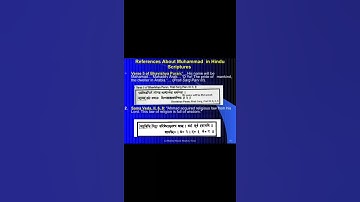 PROPHET MUHAMMAD PROPHECY IN THE HINDU SCRIPTURES (READ DESCRIPTION)