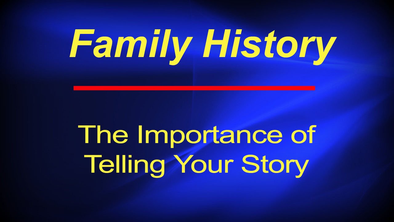 why family history is important in case study