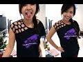 Checkered Work Out T-Shirt Tutorial