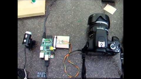Raspberry Pi Controlled Canon DSLR - Motion Detect