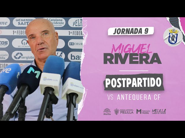 POSTPARTIDO | Miguel Rivera vs Antequera CF (Jornada 9)