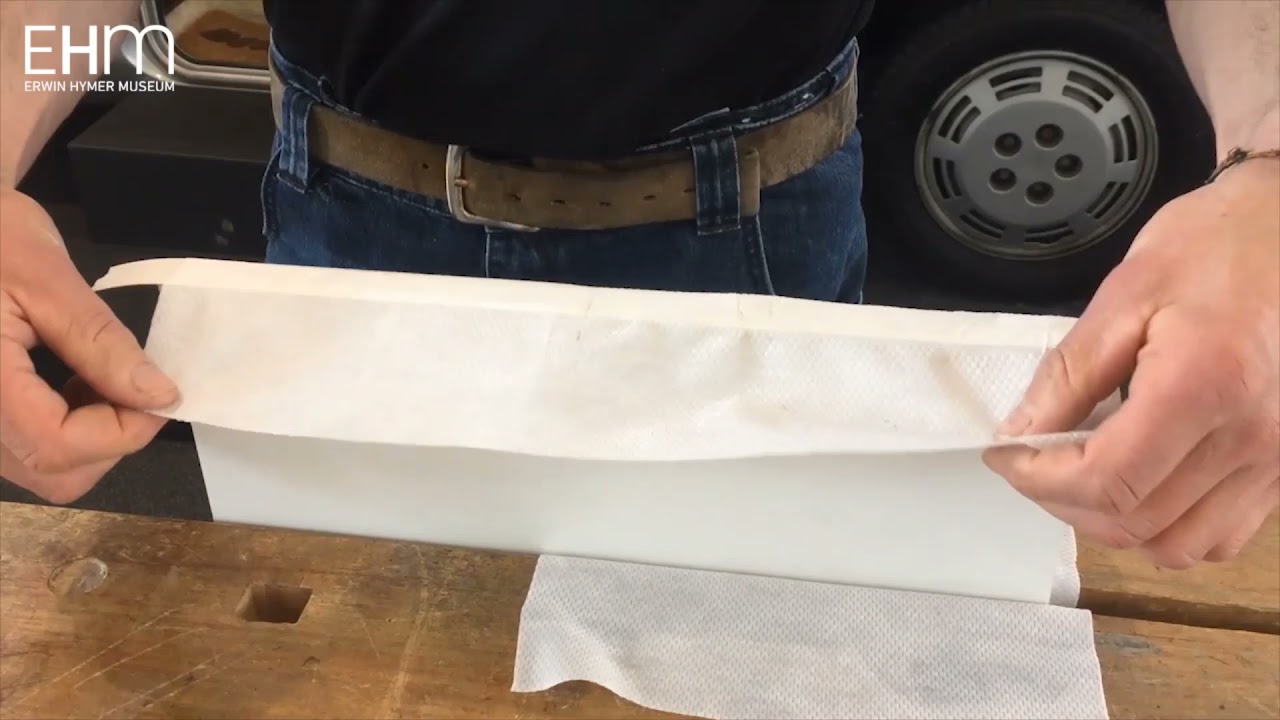 Kantenumleimer anbringen mit der Bügelmethode  - Tipp aus der Museumswerkstatt