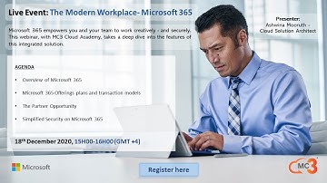 Live Event: Microsoft 365-The-Modern-Workplace