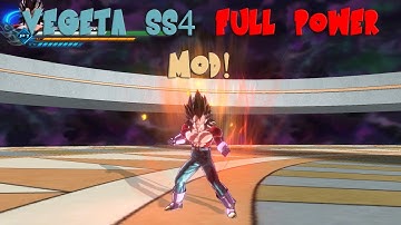 DRAGON BALL XENOVERSE 2 Vegeta SS4 Full Power Mod