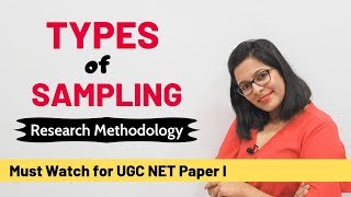 Types of Sampling: Ridiculously Simple Explanation (UGC NET Paper 1)