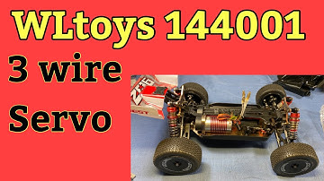 WLtoys 144001 servo install.