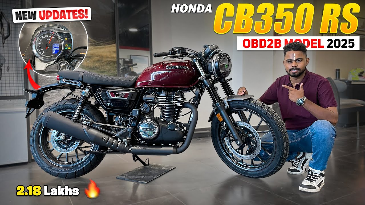 2025 New Honda CB350 RS Full Review 🔥| Better Than Classic 350? 🤔