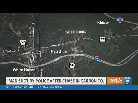 Police chase leads to officer-involved shooting in Carbon County ...