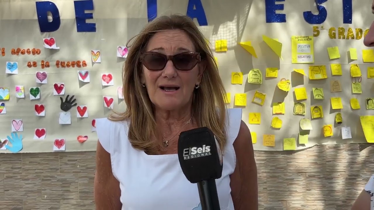 Soldini.1era marcha para promover la Educación Sexual Integral ESI desde la Torre Aurora