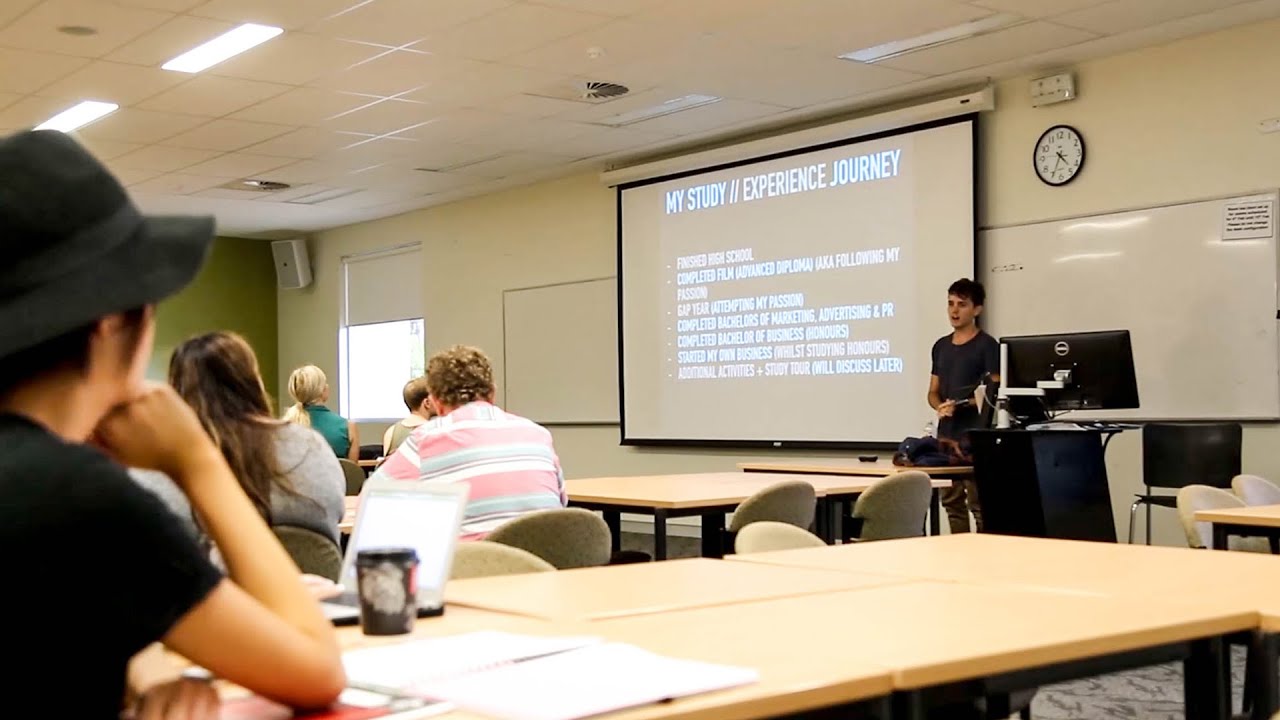 GUEST SPEAKER AT UNIVERSITY