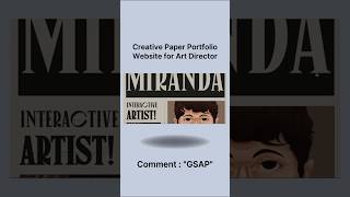 This Portfolio Website Design Is Insane #portfoliodesign