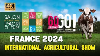 Salon De Lagriculture 2024  International Agricultural Show In France 2024   4k 