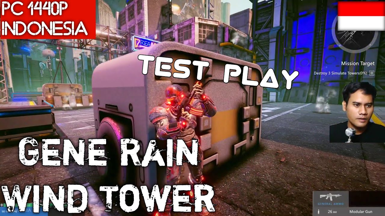 Gene Rain Wind Tower Gameplay Test PC Ultra Settings - YouTube