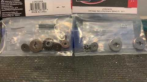 Losi Tenacity Lasernut center differential parts update. #HorizonHobby