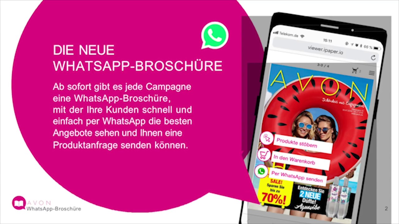 Avon Whatsapp Broschure Ab C10 Youtube