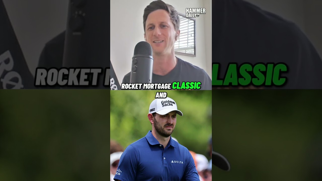 Patrick Cantlay is a guy who sticks out this week at the Rocket Classic!  #pga #rocketclassic