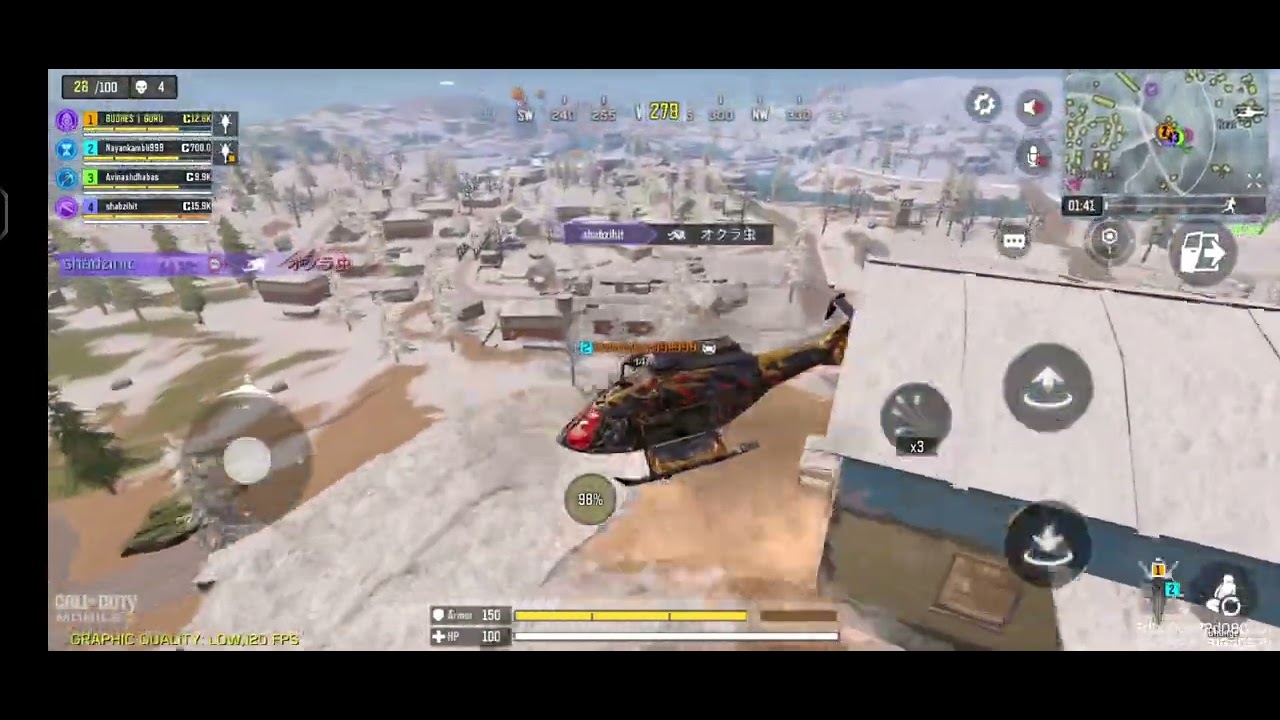 I tried with random team mates. (2finger master)