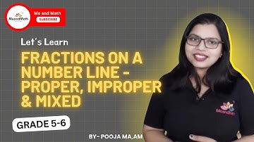 ✨ Fractions on a Number Line | Proper, Improper & Mixed Fractions | Live Math Class 5-6
