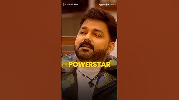 powerstar ka jalwa | rise and fall show| pawan singh in the rise and fall show