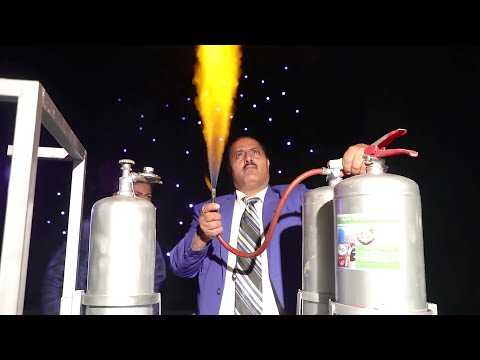 شاهد دكتور يمني ينتج الغاز الحيوي من مصادر محلية