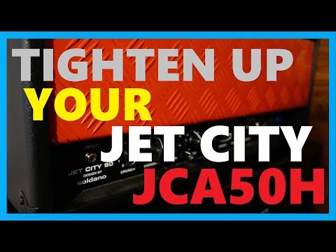 Sweep pot mod : Tighten up your Jet City JCA50h / JCA100h for High gain - A must do !