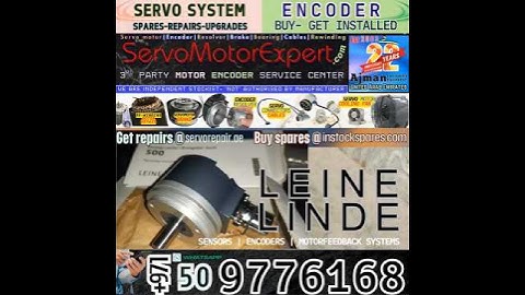 ServoRepair.ae  Dubai Leine Linde Diagnosis, Troubleshooting, Signal Checking  Repair, installation