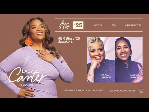 HER Story Revival Night 2 Ignite Your Faith With Marissa Farrow Concord Church