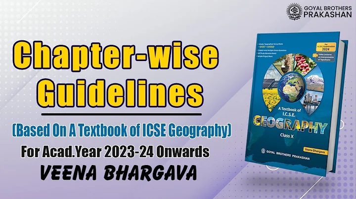 ICSE Geography Chapter-wise Text for 2023-24  Onwa...