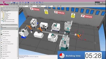 Create simulation layout in 8 minutes with the Visual Components library