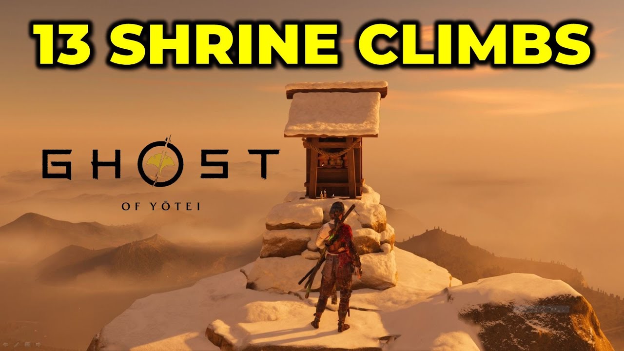 All 13 Shrine Climbs | Ghost of Yotei