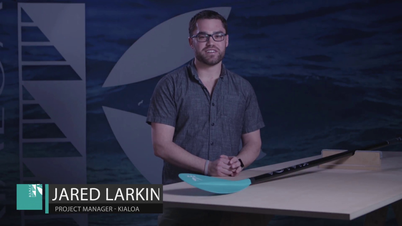 Watch the Tiare Adjustable SUP Paddle Video - KIALOA