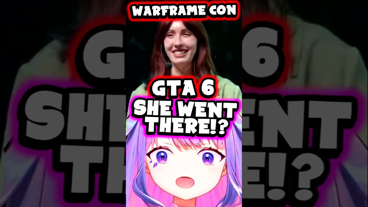 Biboo didn't expect Warframe Director to make this joke #tennocon #warframe