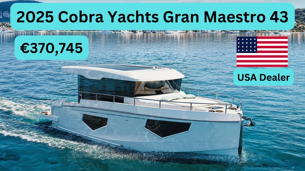 Экскурсия по яхт-шоу — Cobra Yachts Gran Maestro 43 — 370 745 евро
