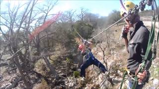 Ziplining at Cypress Valley Canopy Tours by texasflusher 259 views 11 years ago 2 minutes