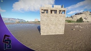 Rust Base Building : How To Build  a DOUBLE STACKED HELI TOWER