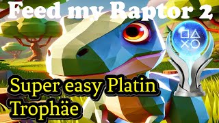 Feed my Raptor 2 super leichte Platin Trophäe wir dienen dem Dinosaurier komplettes Spiel screenshot 3
