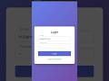 HTML CSS Login form #shorts #ytshorts #youtube #youtuber #youtubeshorts #html #coding #programming
