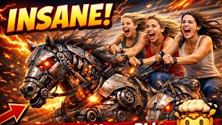 Part 2 Gym Mechanical Horse Compilation Funniest Gym Fails & Viral Workout Moments 1M Views