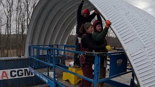 Quonset 2- Just a little building update