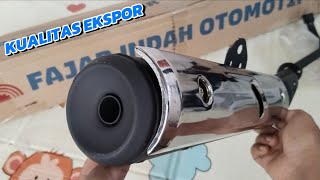 REKOMENDASI KNALPOT STANDAR JUPITER Z VEGA R NEW (KUALITAS EKSPOR)