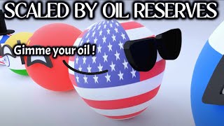 COUNTRYBALLS SCALED BY OIL RESERVES Animation