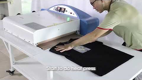 How To Operation Pneumatic Fabric Bonding Garment Fusing Machine For Collar?