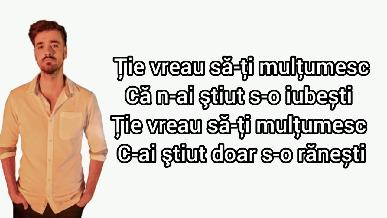 Liviu Teodorescu Multumesc Versuri Lyrics Youtube