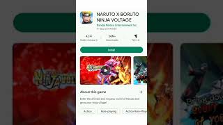 Top 3 Best Naruto Games For Android #animeedit #naruto #shorts screenshot 3