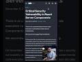 React security update