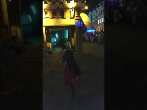 Georgian dance Arbat Moscow ქართული ცეკვა მოსკოვი